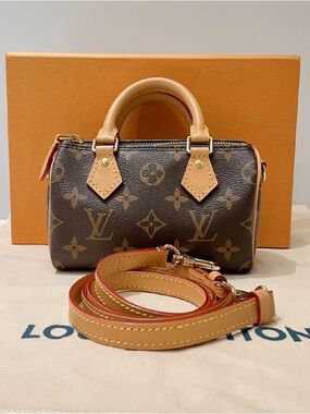 LOUIS VUITTON Bag New LV Bag SPEEDY Nano